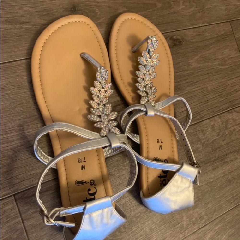 Diamond sandals